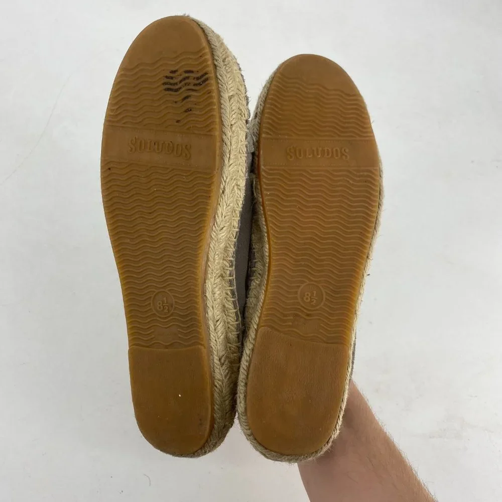 Soludos | 8.5 Gray Izzy Espadrille Sneakers